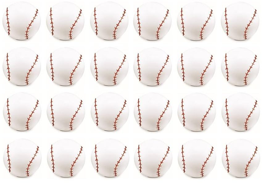 1-Star Baseball-Themed Ping Pong Balls