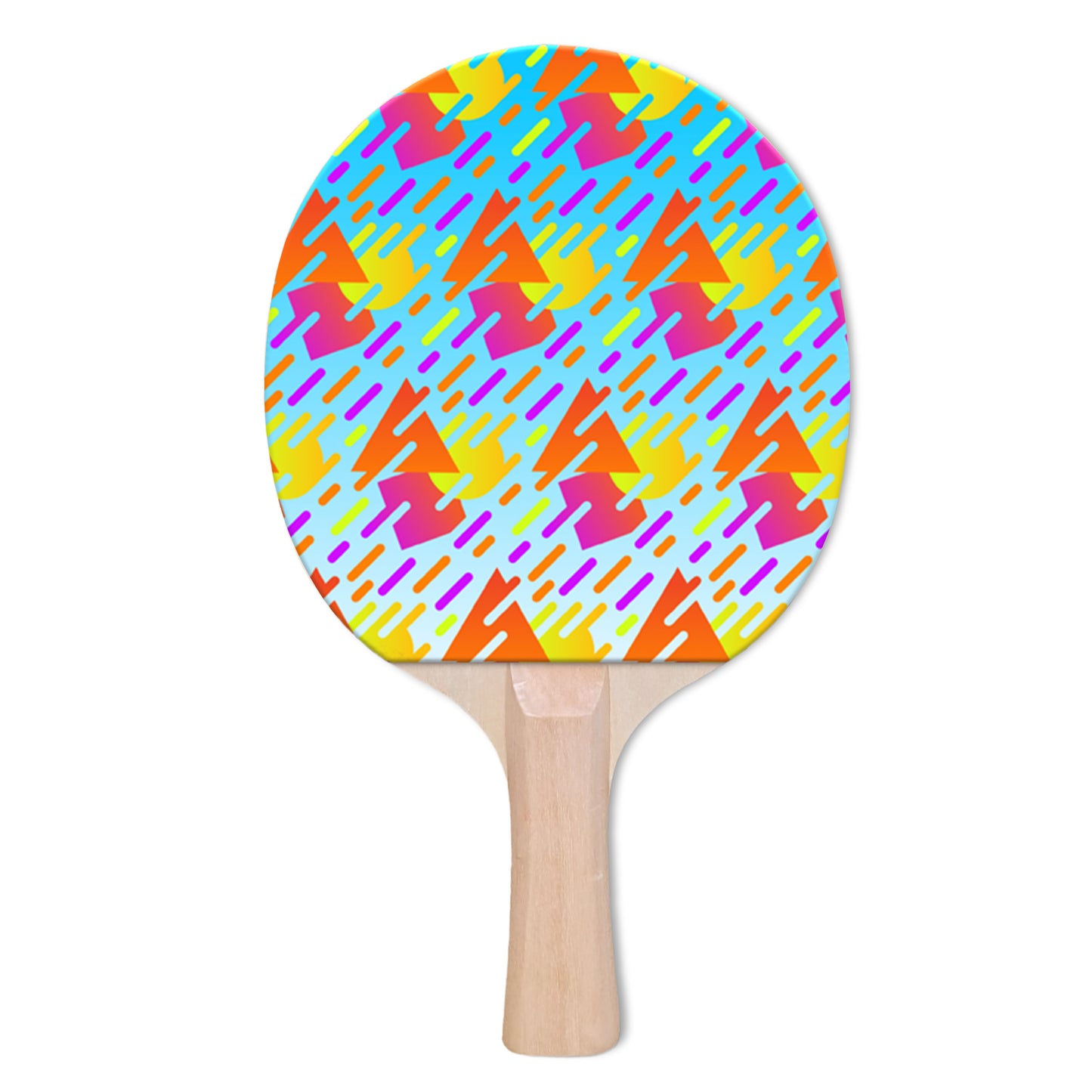 80's Party Designer Ping Pong Paddle