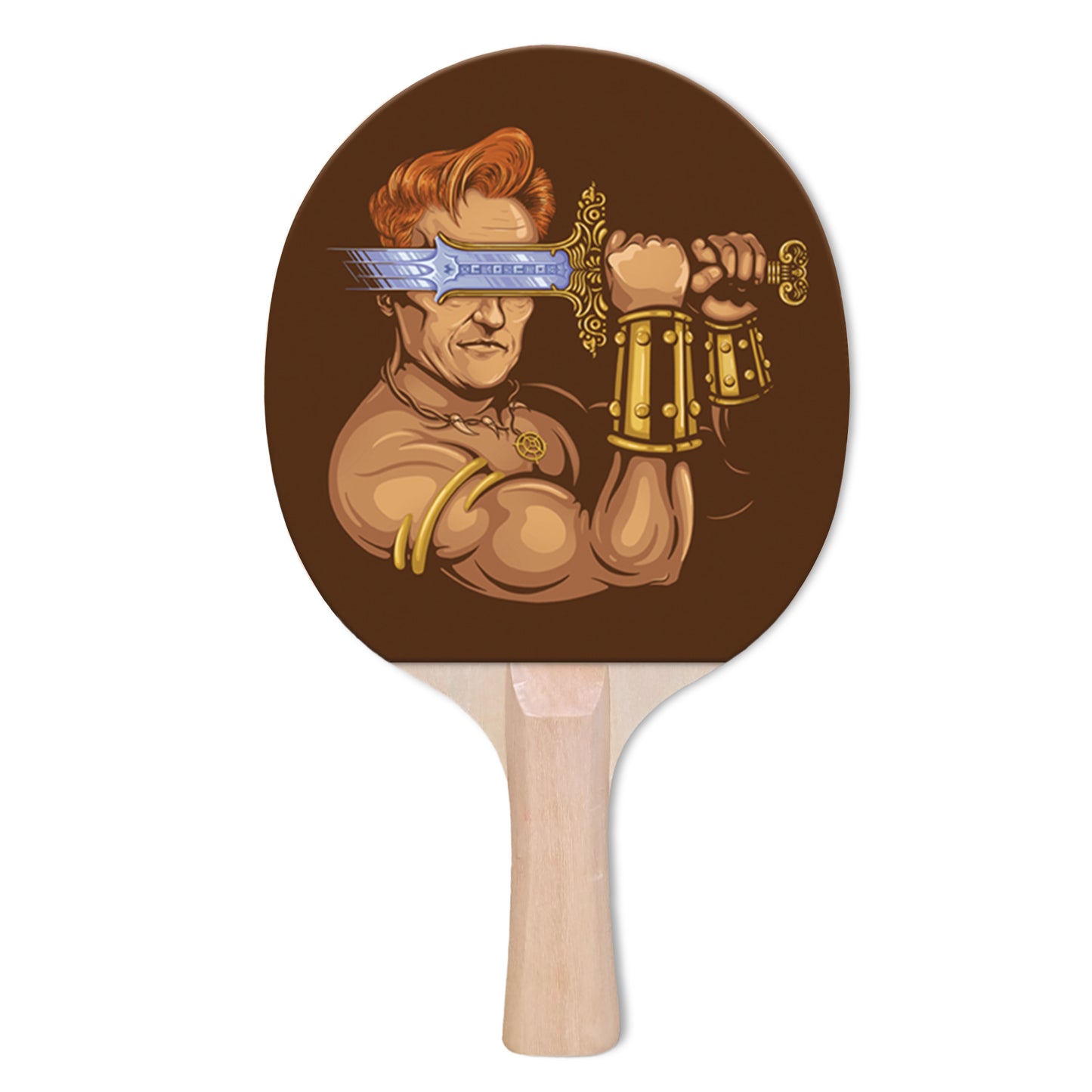 Conan Power Designer Ping Pong Paddle