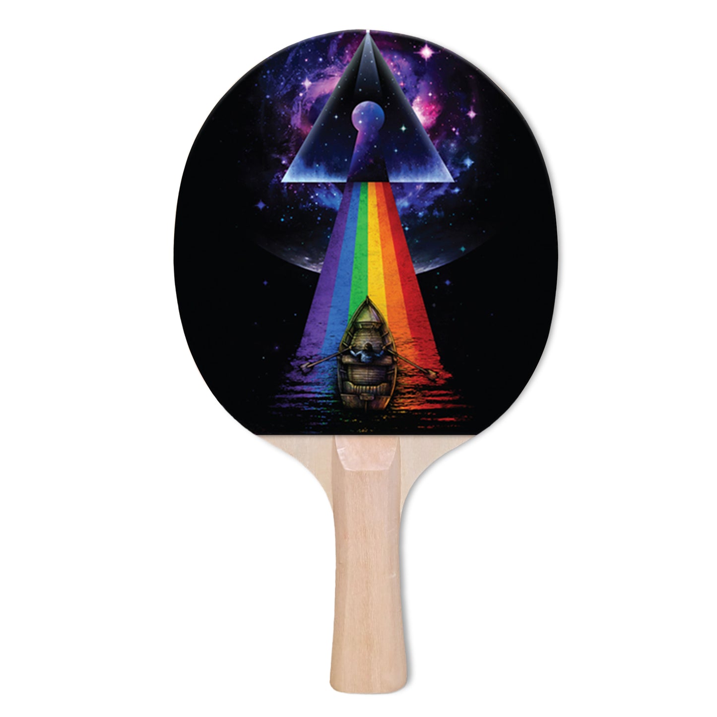 Dark Side of the Mystery Designer Ping Pong Paddle