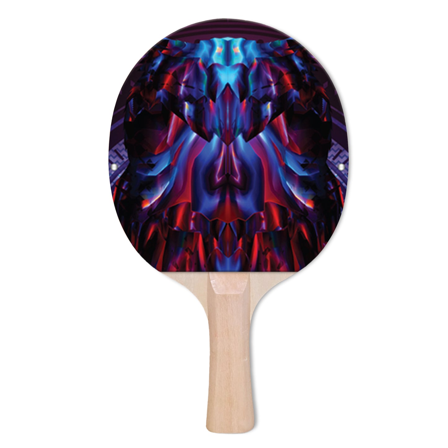 Electric Owl Designer Ping Pong Paddle