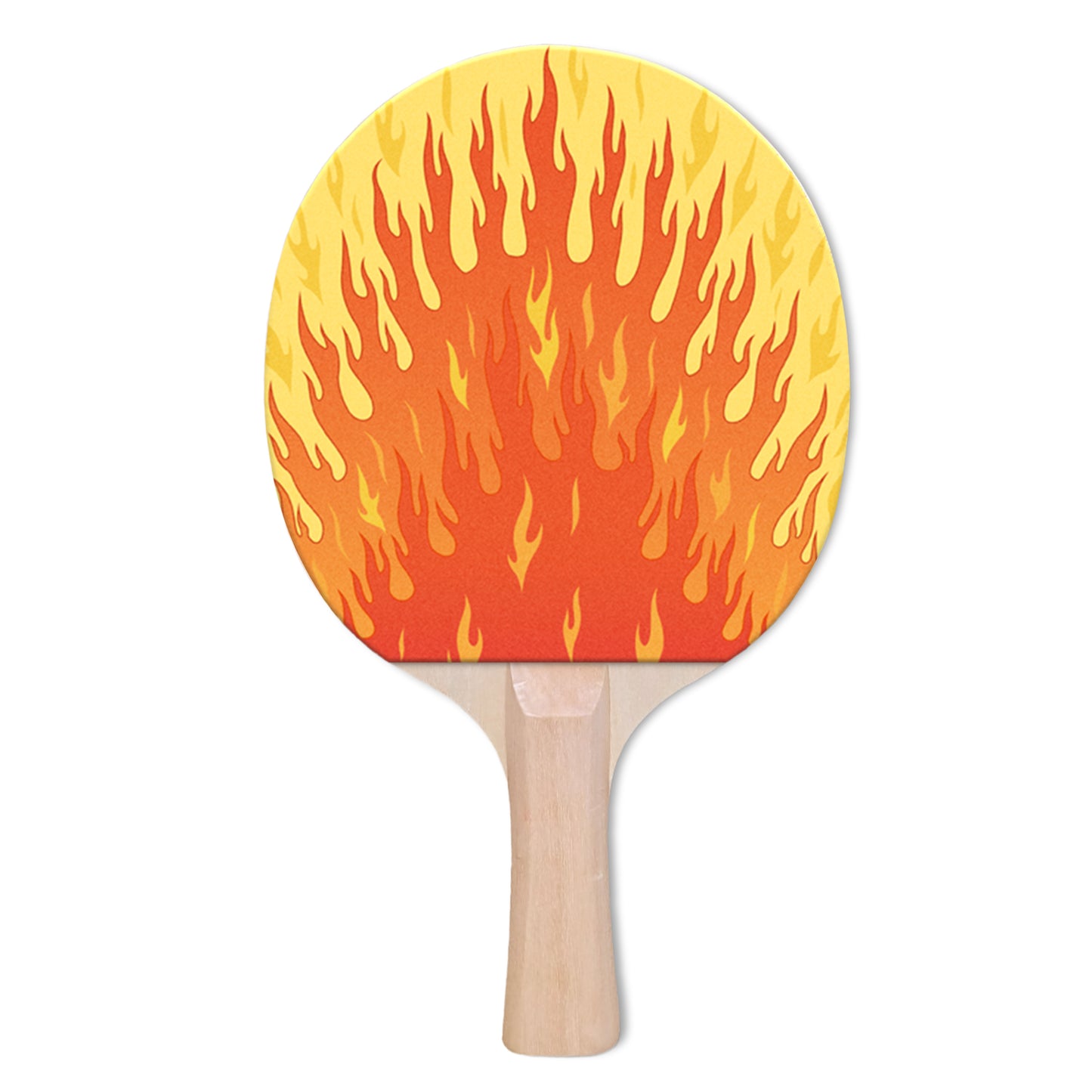 I'm on Fire Designer Ping Pong Paddle
