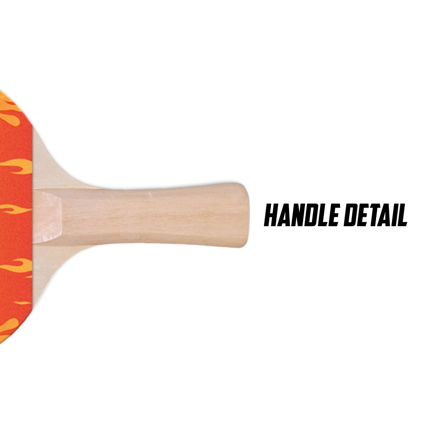 I'm on Fire Designer Ping Pong Paddle
