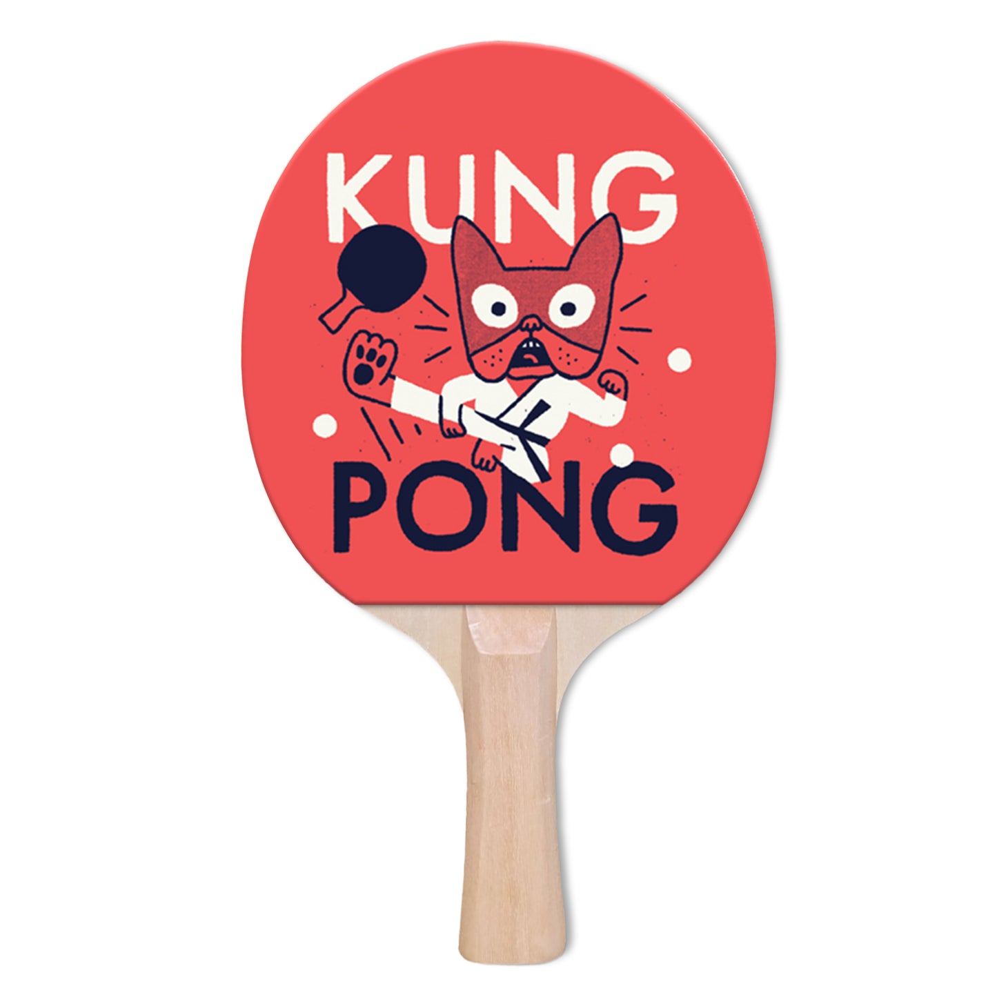 Kung Pong Designer Ping Pong Paddle