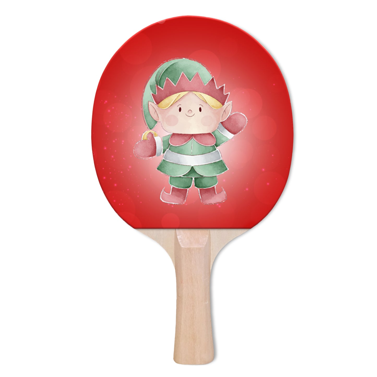 Christmas Designer Ping Pong Paddle