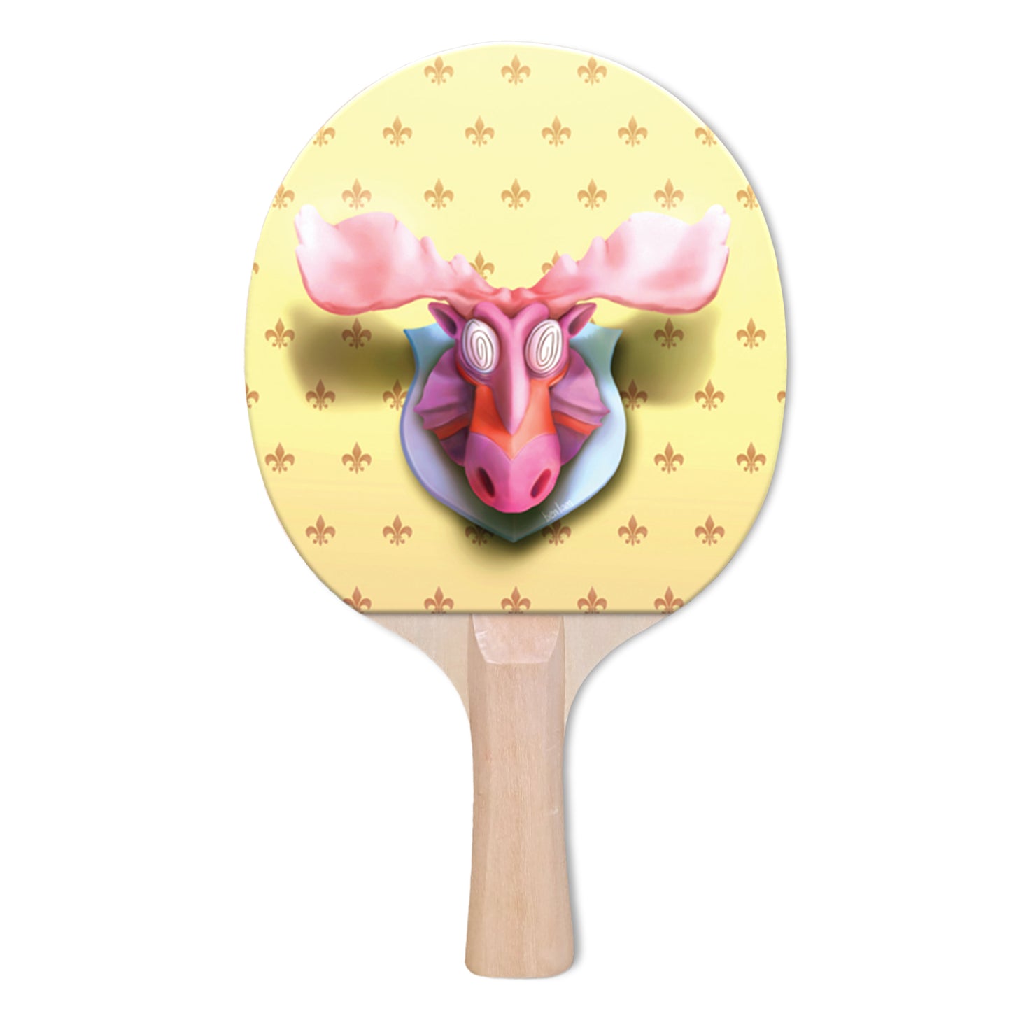 The Moose Designer Ping Pong Paddle