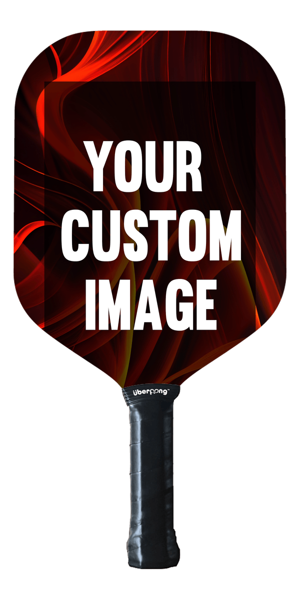 Custom Pickleball Paddle - Image Upload - Side A View