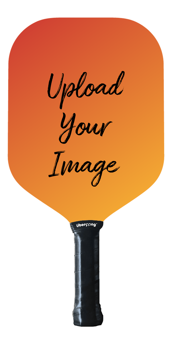 Custom Pickleball Paddle - Image Upload - Side B View