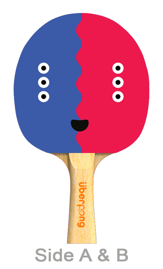 Aka Manto Designer Ping Pong Paddle