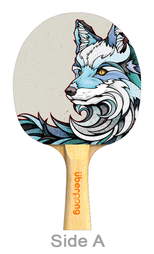 Bambule Wolf Designer Ping Pong Paddle