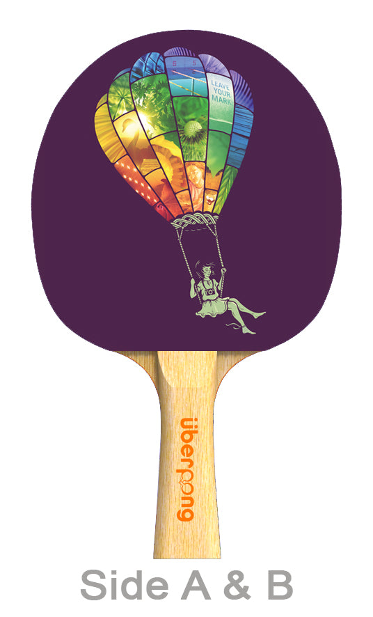 Courtside Designer Ping Pong Paddle