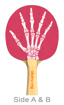 High 5 Designer Ping Pong Paddle