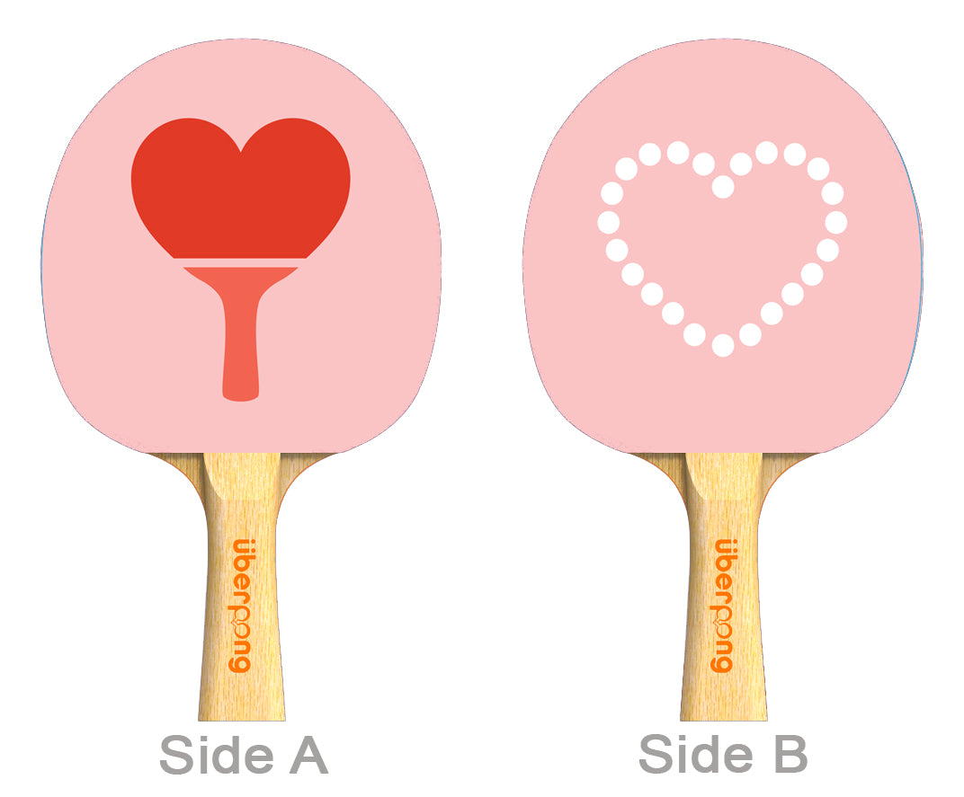 Paddle Love Designer Ping Pong Paddle