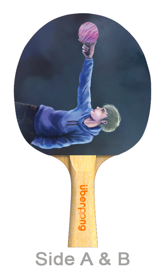 Point and Serve Designer Ping Pong Paddle