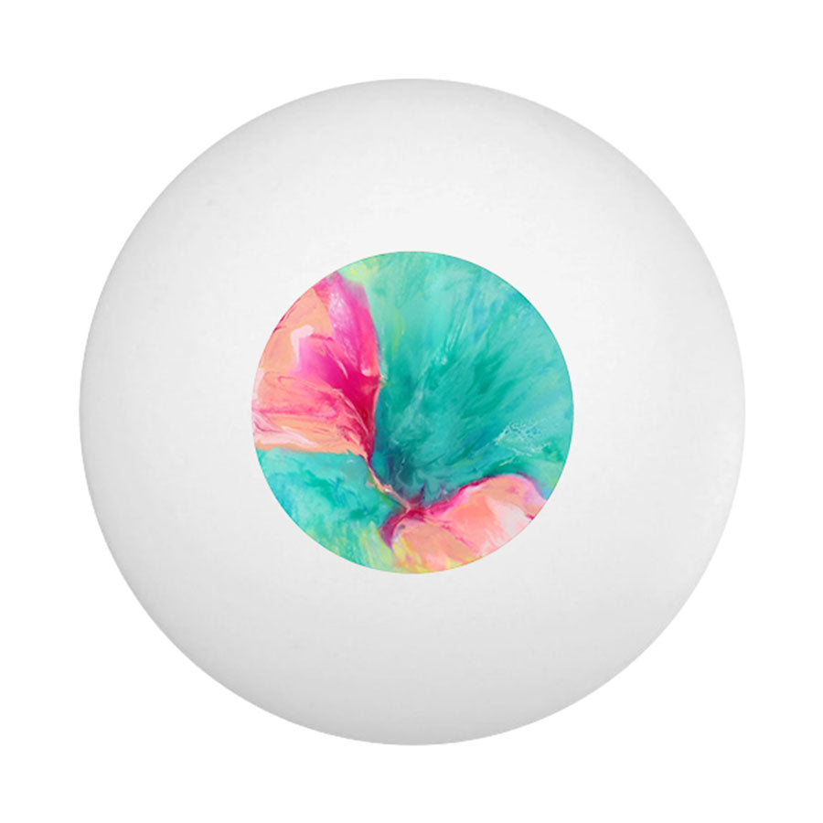 Stained Glass Ping Pong Ball