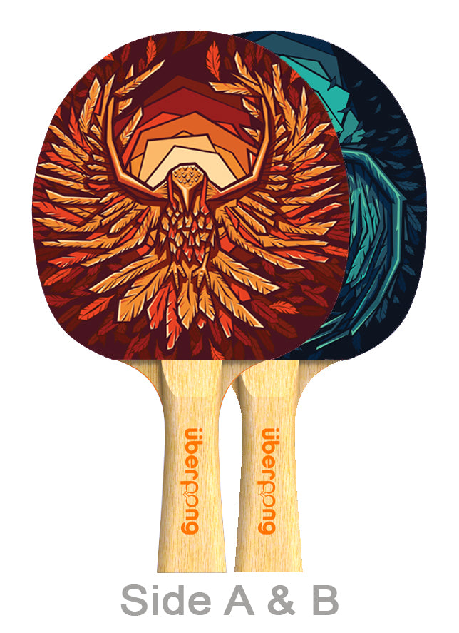 Thunderbirds Designer Ping Pong Paddle