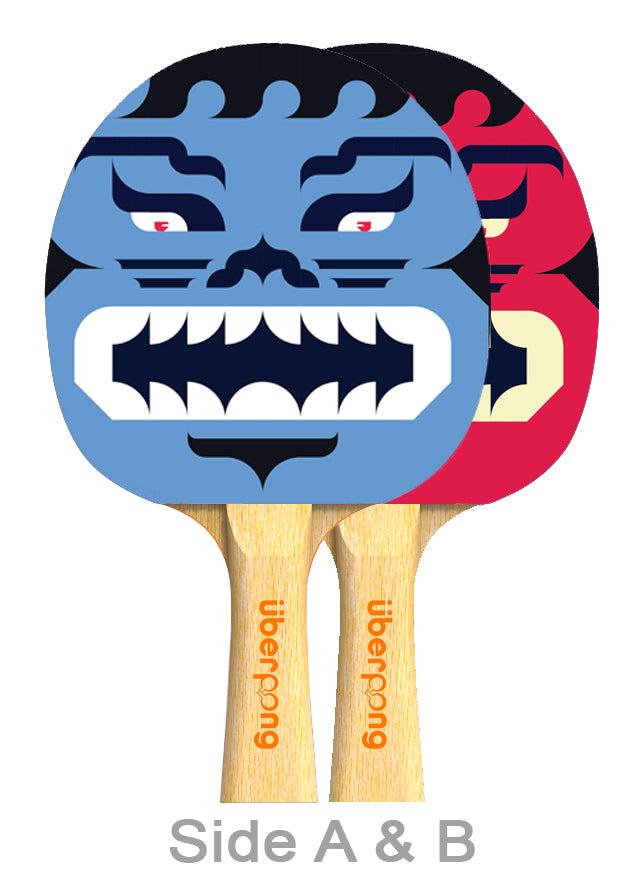 Tiger/Tigress Designer Ping Pong Paddle