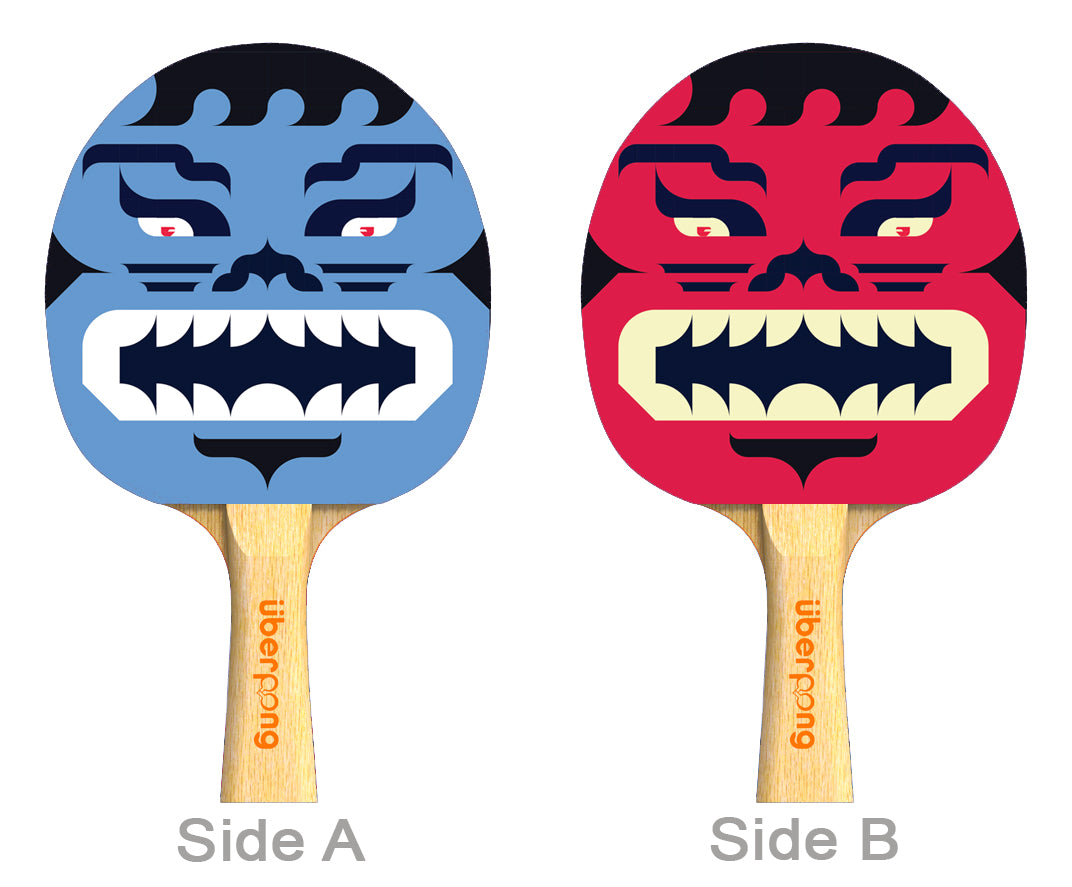 Tiger/Tigress Designer Ping Pong Paddle