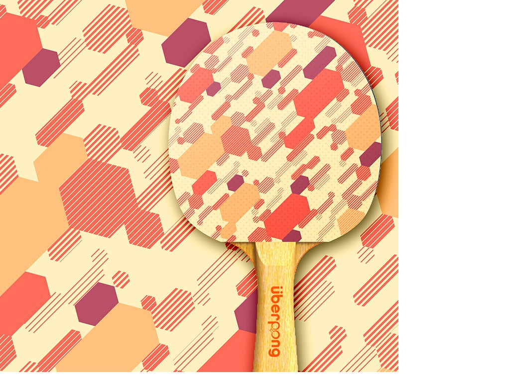 UberCamo Designer Ping Pong Paddle