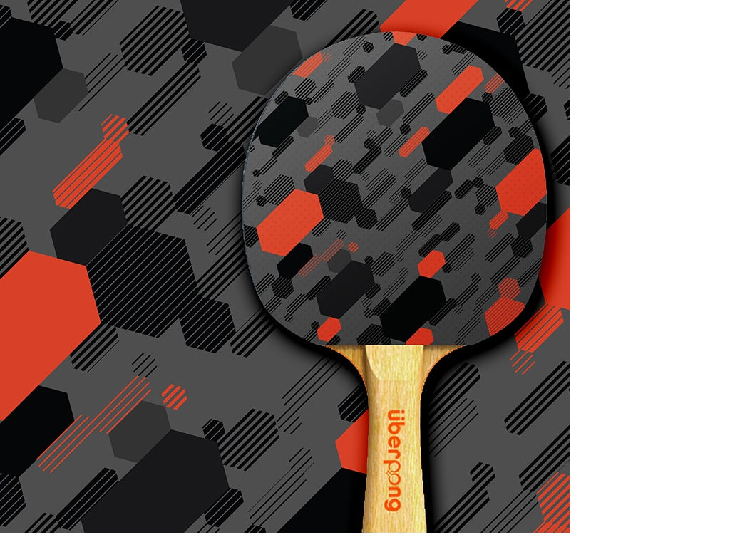UberCamo Designer Ping Pong Paddle
