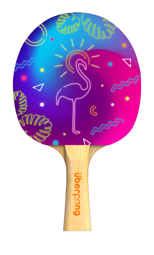 Aruba Designer Ping Pong Paddle