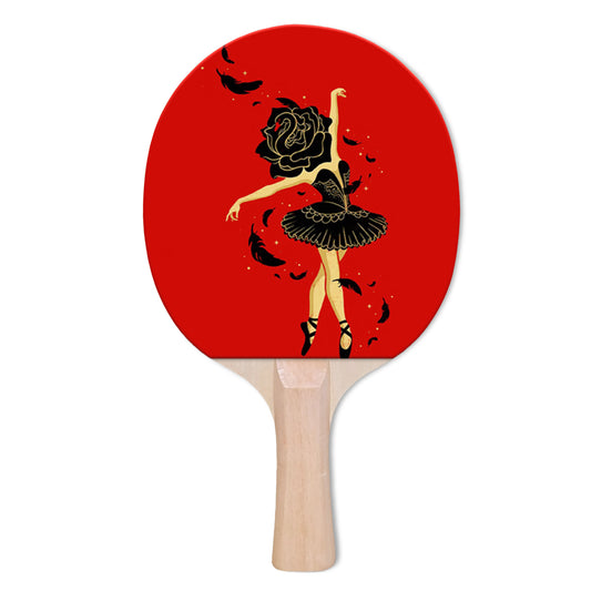Black Swan Designer Ping Pong Paddle