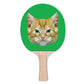 Geomeowtric Designer Ping Pong Paddle