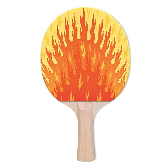 I'm on Fire Designer Ping Pong Paddle