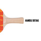I'm on Fire Designer Ping Pong Paddle