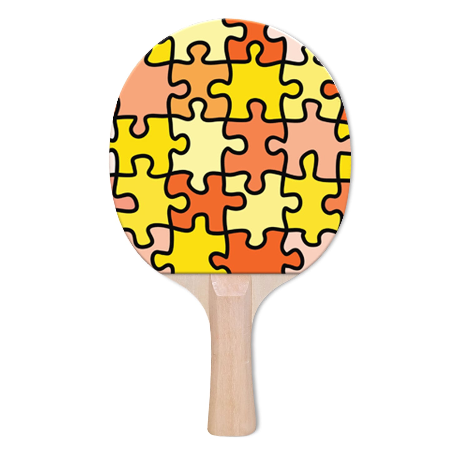 Jigsaw Designer Ping Pong Paddle