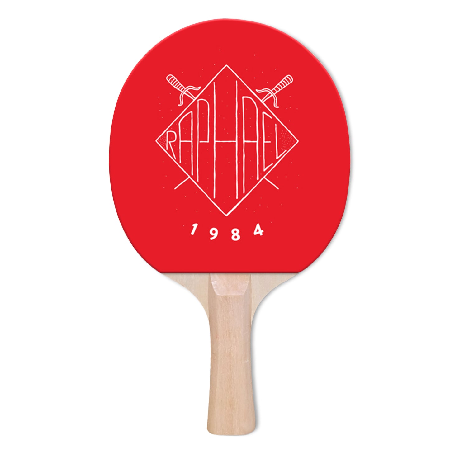 Ninja Ralph Designer Ping Pong Paddle