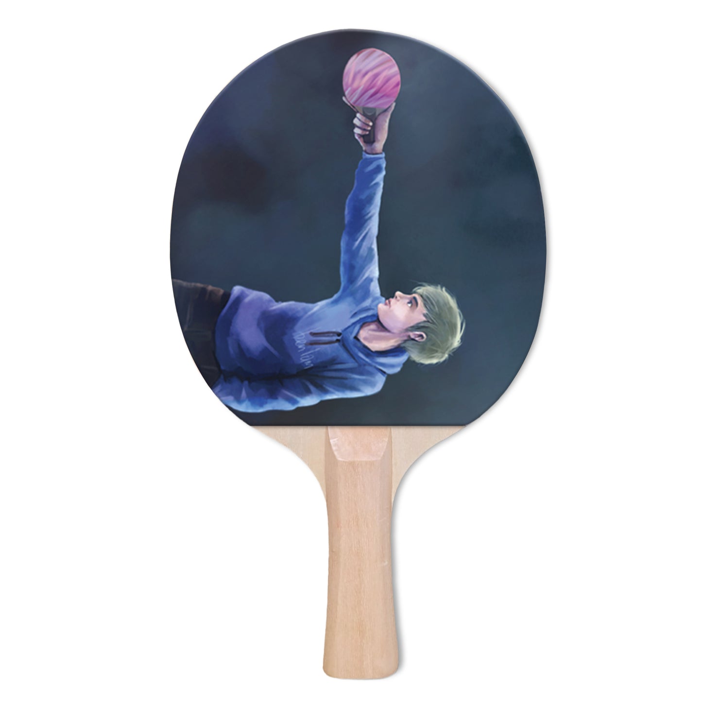 Point and Serve Designer Ping Pong Paddle