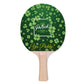 St Pattys Day Designer Ping Pong Paddle