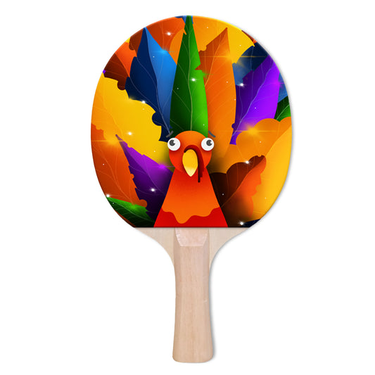 Thanksgiving Designer Ping Pong Paddle
