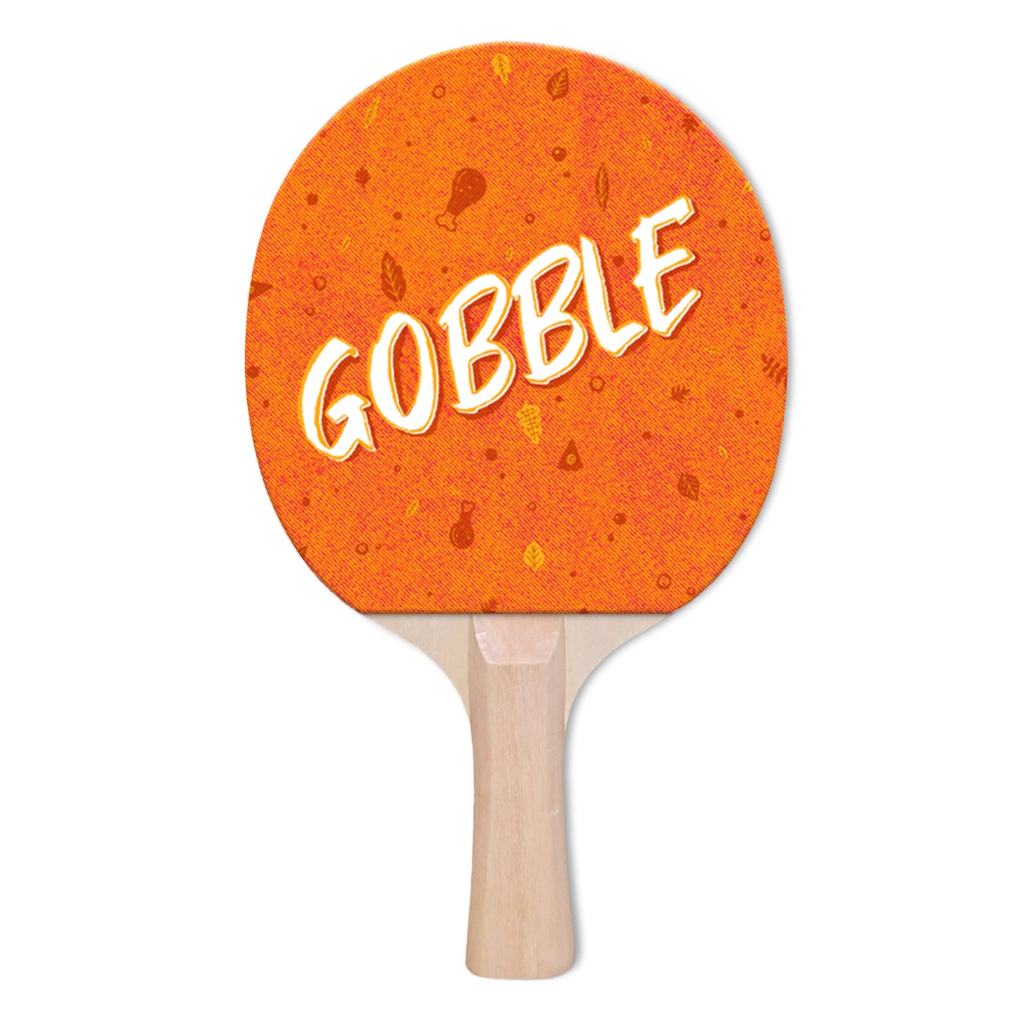 Thanksgiving Designer Ping Pong Paddle