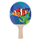 Three Verti-Seas Designer Ping Pong Paddle