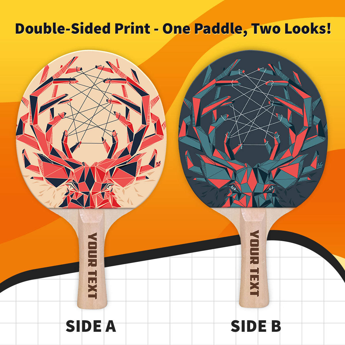 Dreamcatcher Designer Ping Pong Paddle