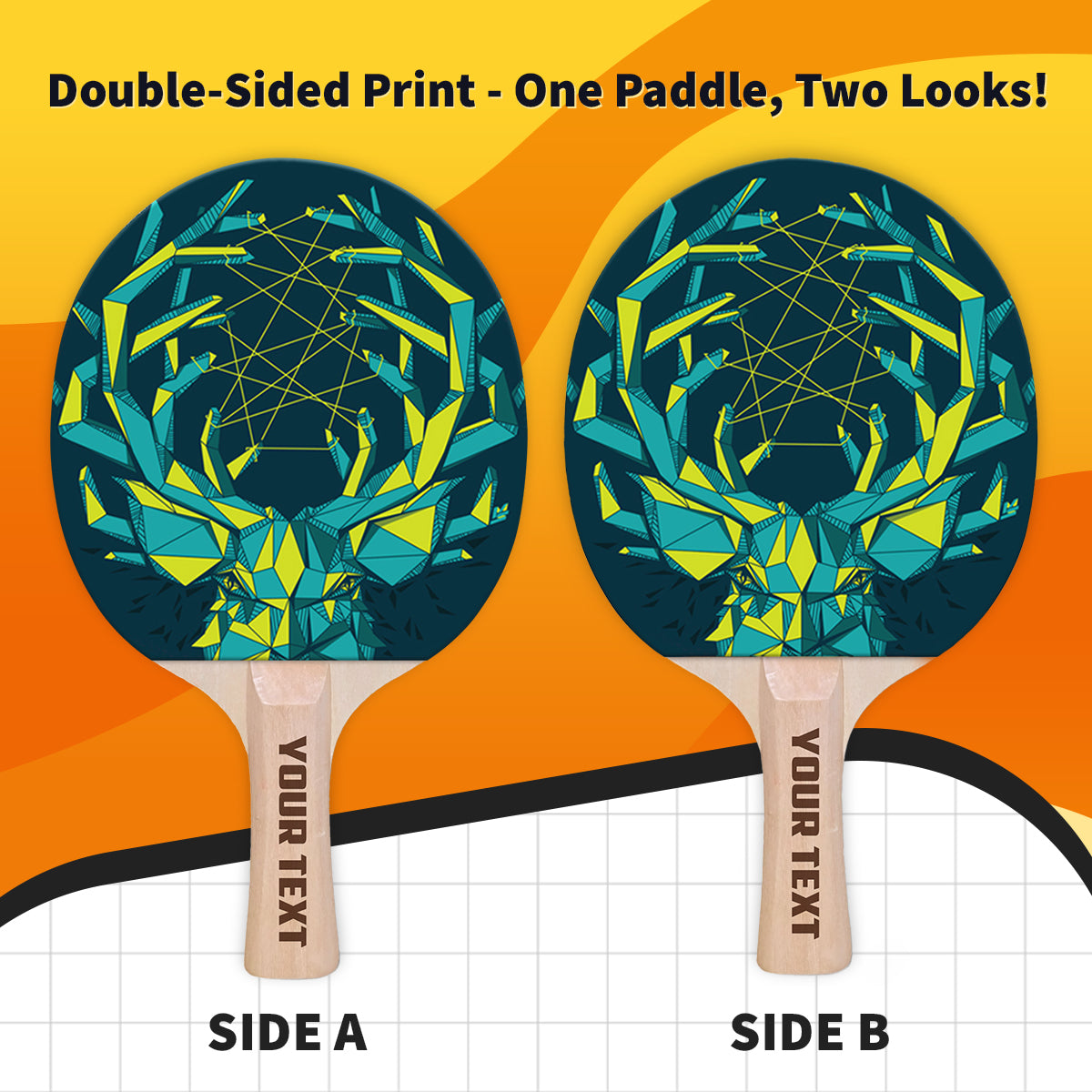 Dreamcatcher Designer Ping Pong Paddle