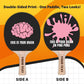 This is Your Brain Designer Ping Pong Paddle