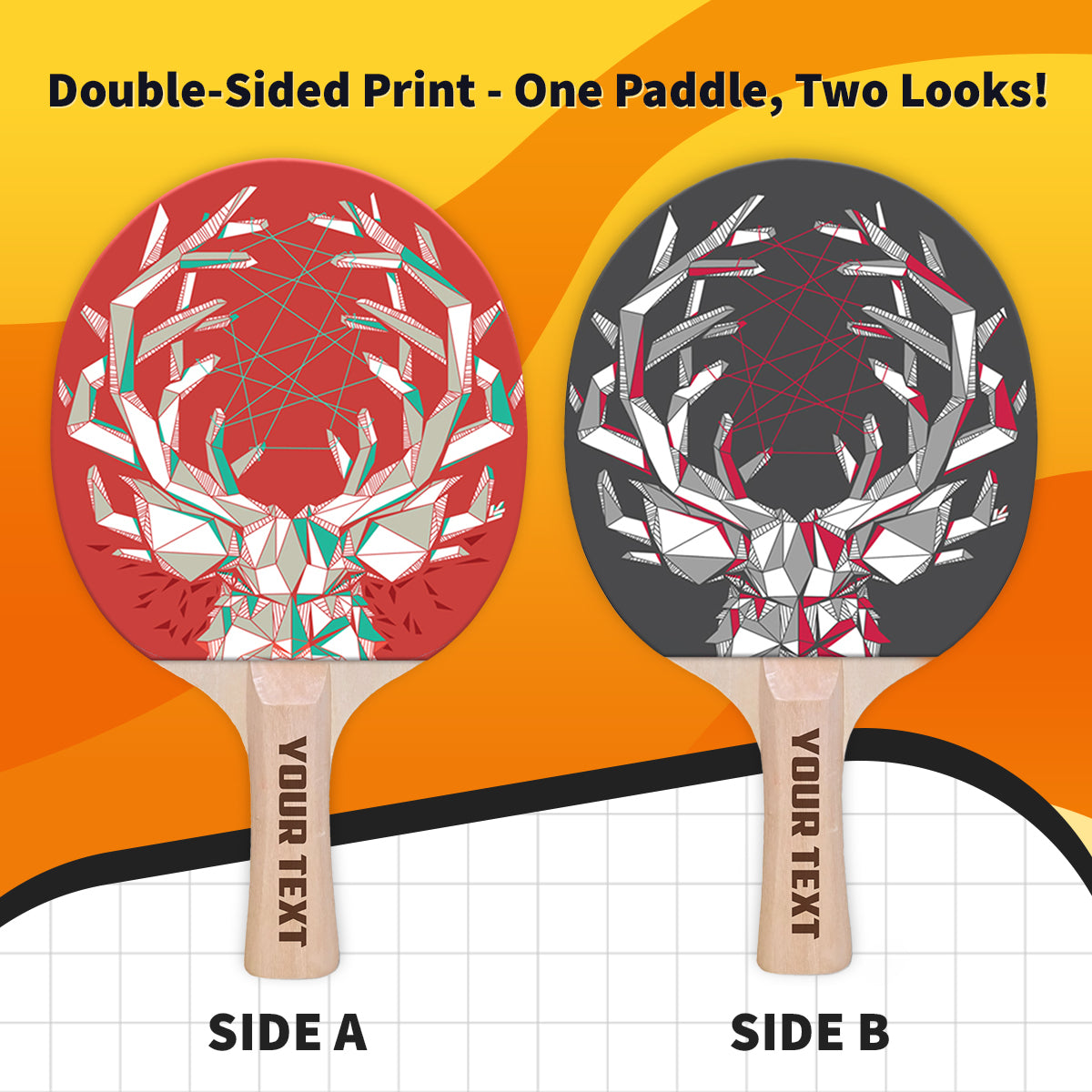 Dreamcatcher Designer Ping Pong Paddle