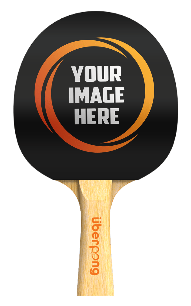 Custom Ping Pong Paddle - Personalized and Engraved - Side A View