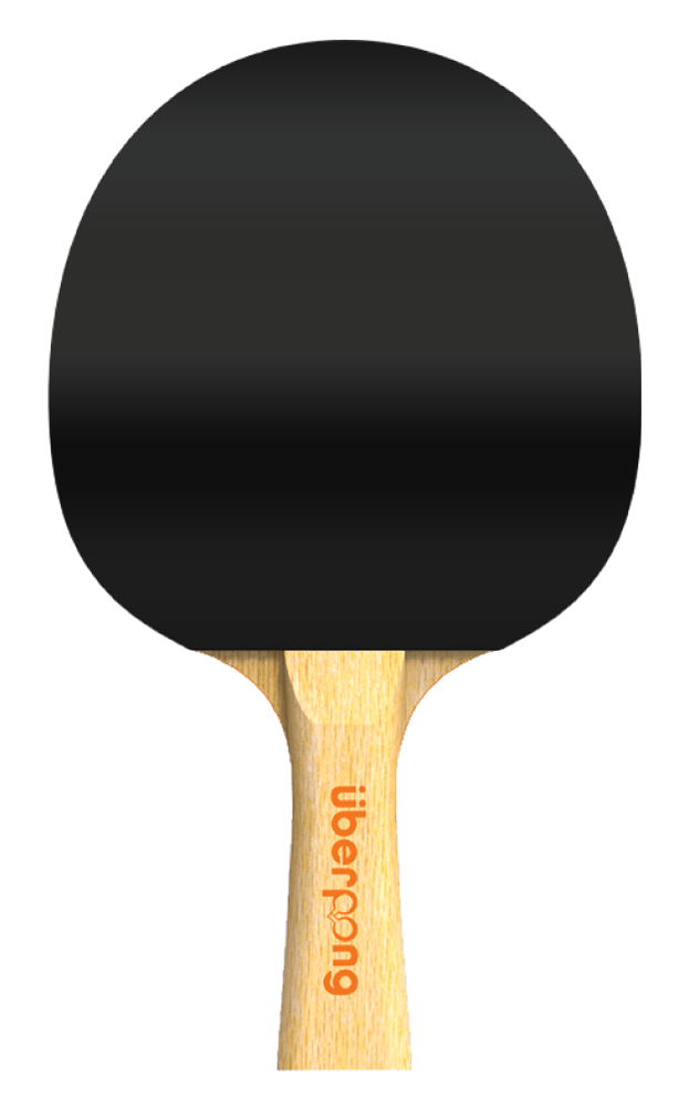 Custom Ping Pong Paddle - Personalized and Engraved - Side B View