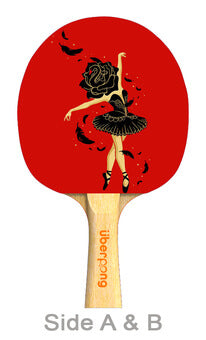 Black Swan Designer Ping Pong Paddle