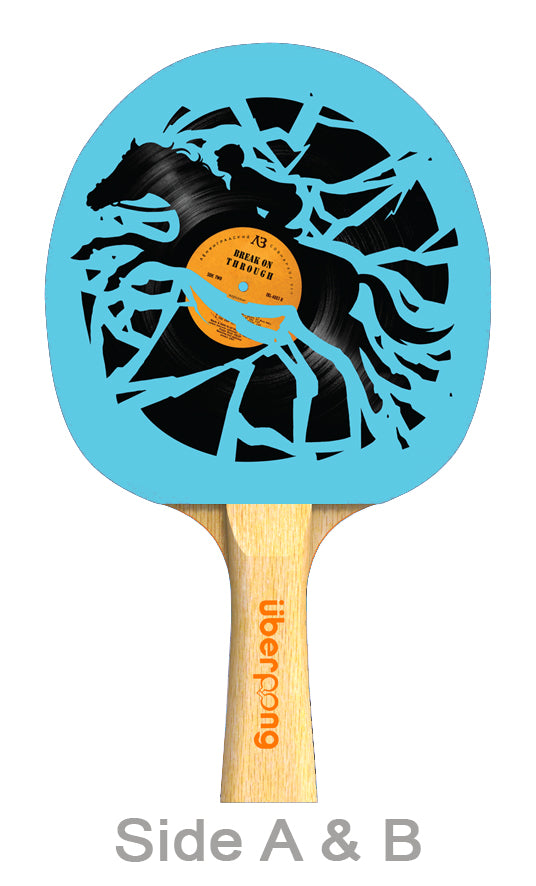 Disc Jockey Designer Ping Pong Paddle