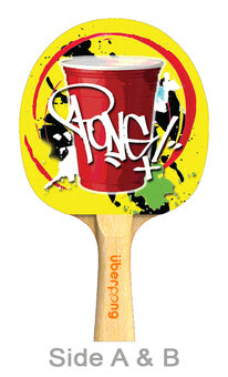 Flipp'd Designer Ping Pong Paddle