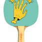Hand of  Designer Ping Pong Paddle