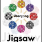 Jigsaw Designer Ping Pong Paddle