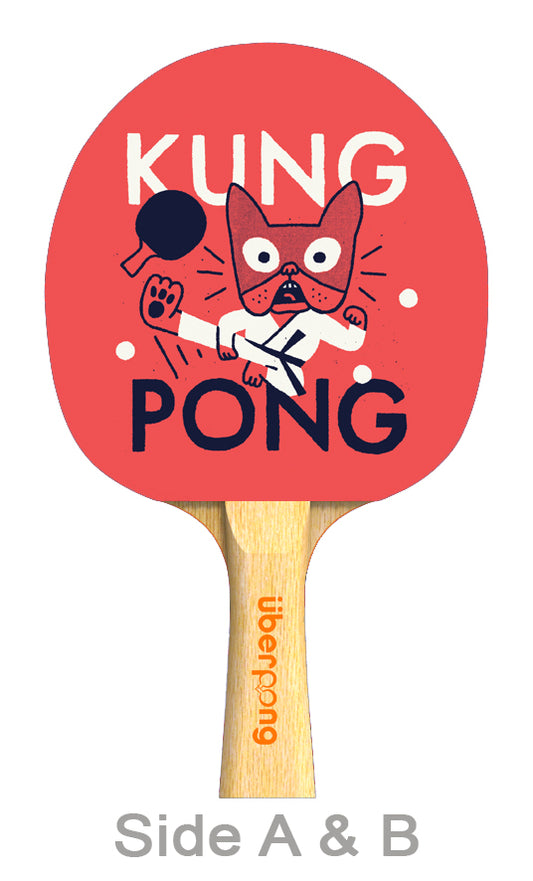 Kung Pong Designer Ping Pong Paddle