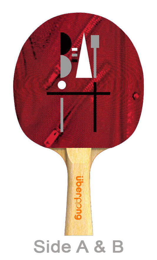 Beat it Designer Ping Pong Paddle