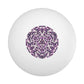Purple Kaleidoscope Ping Pong Ball